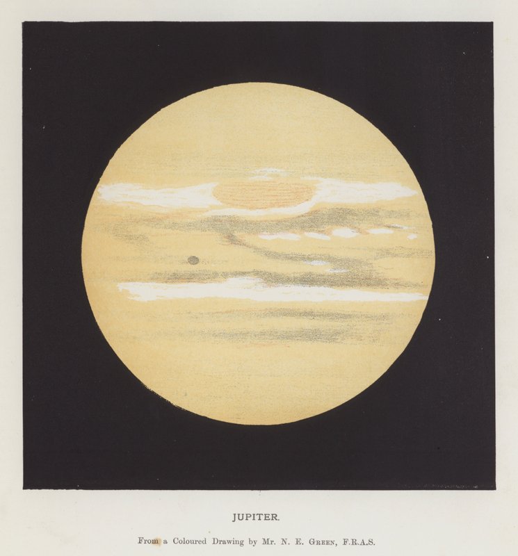 Júpiter (cor litho) de Nathaniel Everett Green
