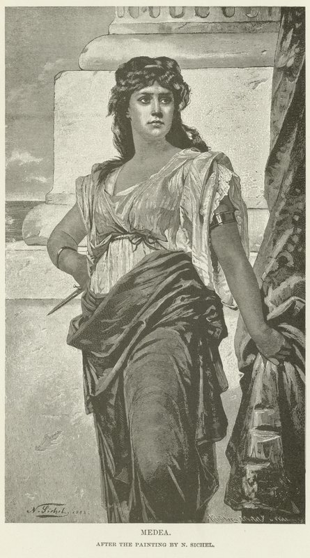 Medea (gravura) de Nathaniel Sichel