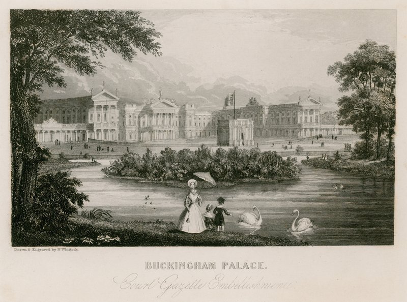 Palácio de Buckingham de Nathaniel Whittock