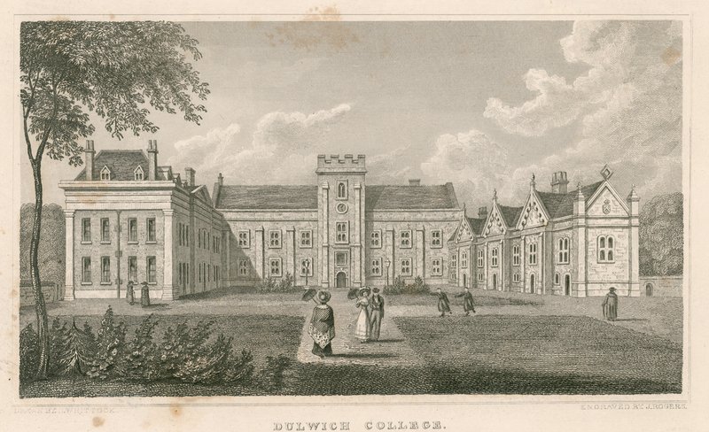 Faculdade de Dulwich, Londres de Nathaniel Whittock