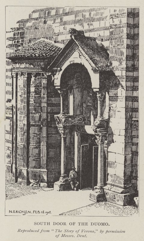 Porta Sul do Duomo de Nelly Erichsen