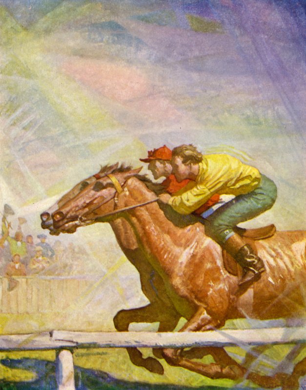 A corrida de cavalos de Newell Convers Wyeth