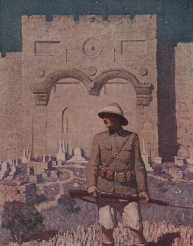 As muralhas de Jerusalém de Newell Convers Wyeth