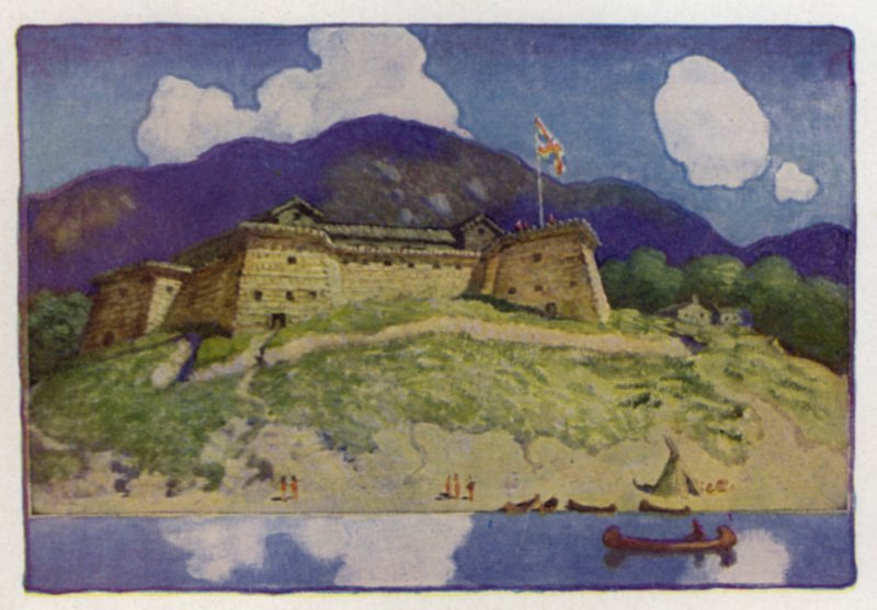 Ilustração para o último dos moicanos de Newell Convers Wyeth