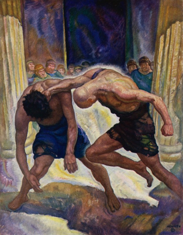 Odisséia: A luta dos mendigos de Newell Convers Wyeth