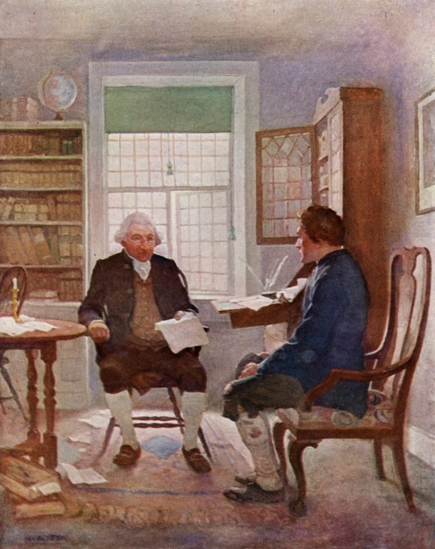 Ilustração para Kidnapped by Robert Louis Stevenson (cor litho) de Newell Convers (after) Wyeth