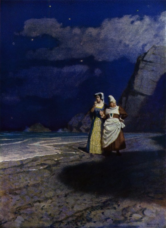 Ilustração para Westward Ho! de Charles Kingsley (cor litho) de Newell Convers (after) Wyeth