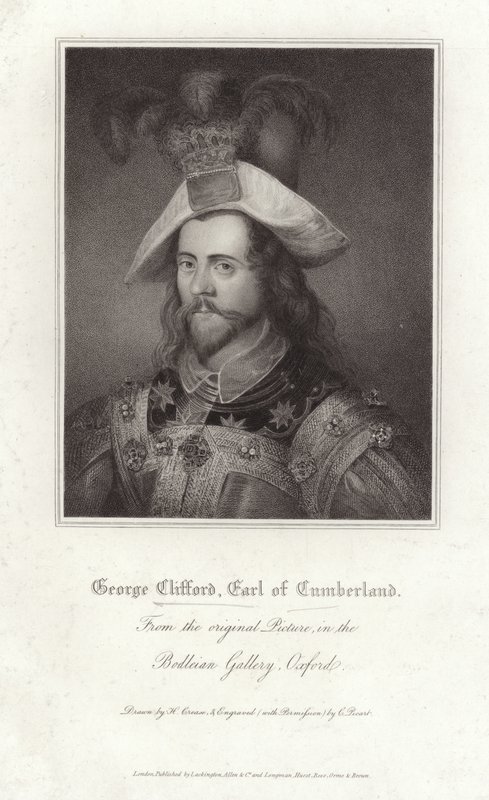 George Clifford Earl of Cumberland de Nicholas Hilliard