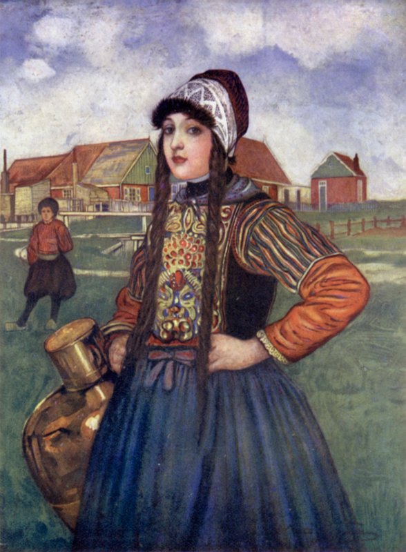 Uma garota de marken de Nico Jungman
