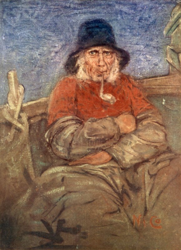 Um velho pescador de Scheveningen de Nico Jungman