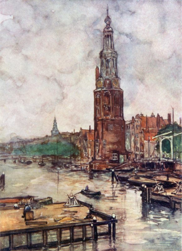 Torre Montelbaan, Amesterdão de Nico Jungman