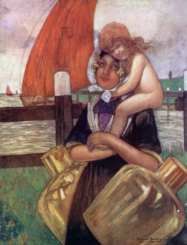 Mãe e bebê de Nico Jungman