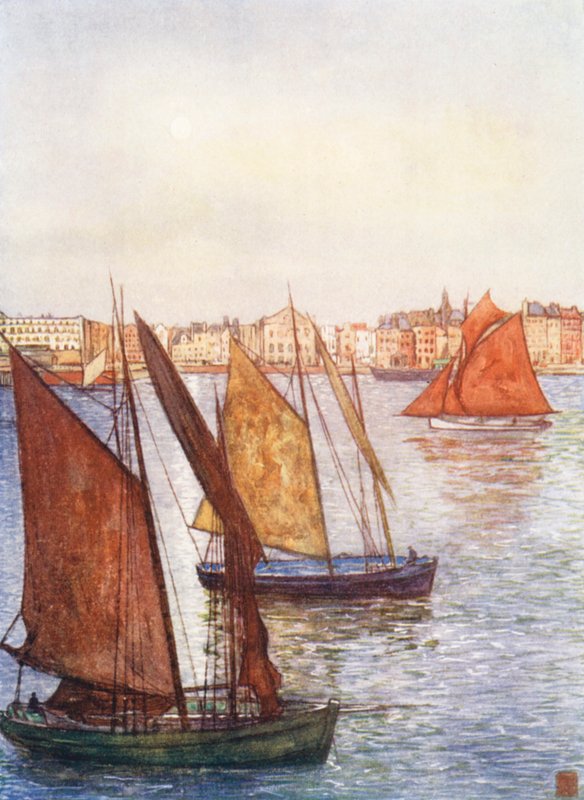 Le Havre (litografia a cores) de Nico Jungmann