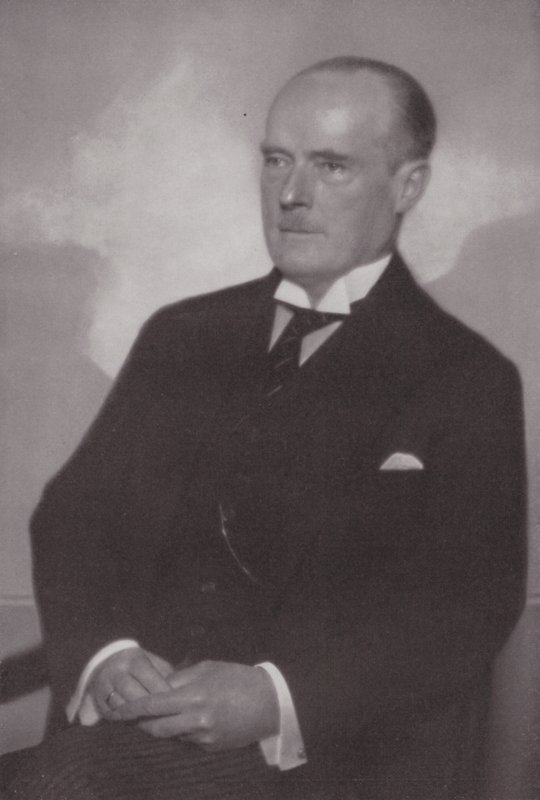 Gustav Krupp von Bohlen und Halbach, funcionário e empresário alemão (fotografia a preto e branco) de Nicola Perscheid