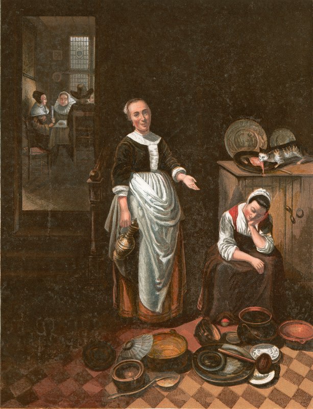 O servo ocioso de Nicolaes Maes