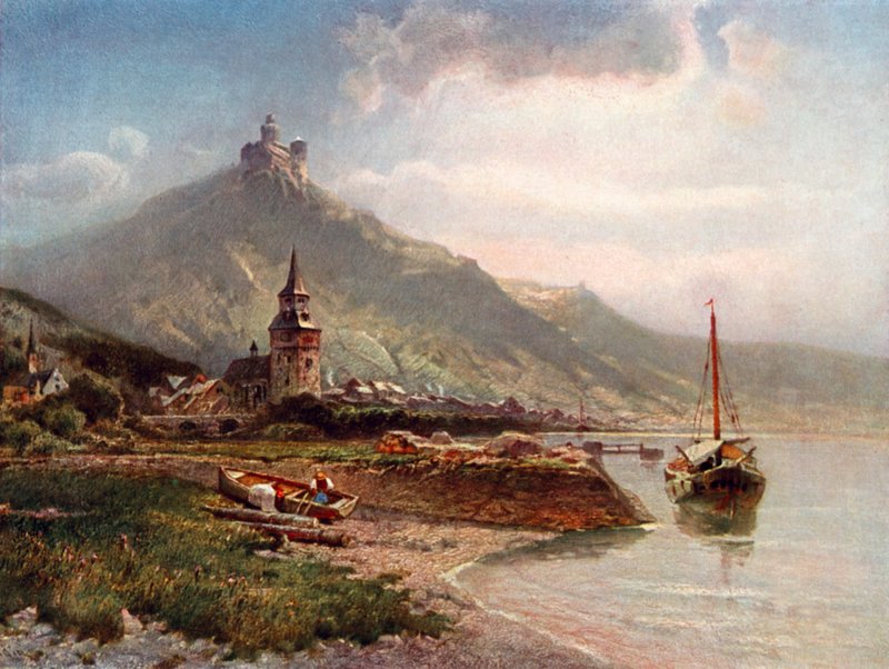 Braubach e o Marksburg de Nicolai Astudin