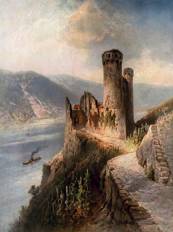 As ruínas de Ehrenfels de Nicolai Astudin