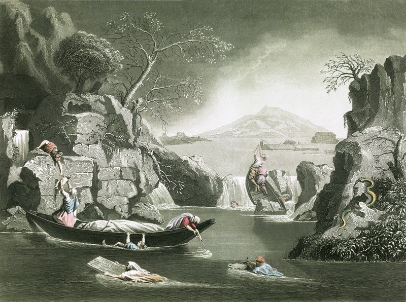 A inundação de Nicolas Poussin