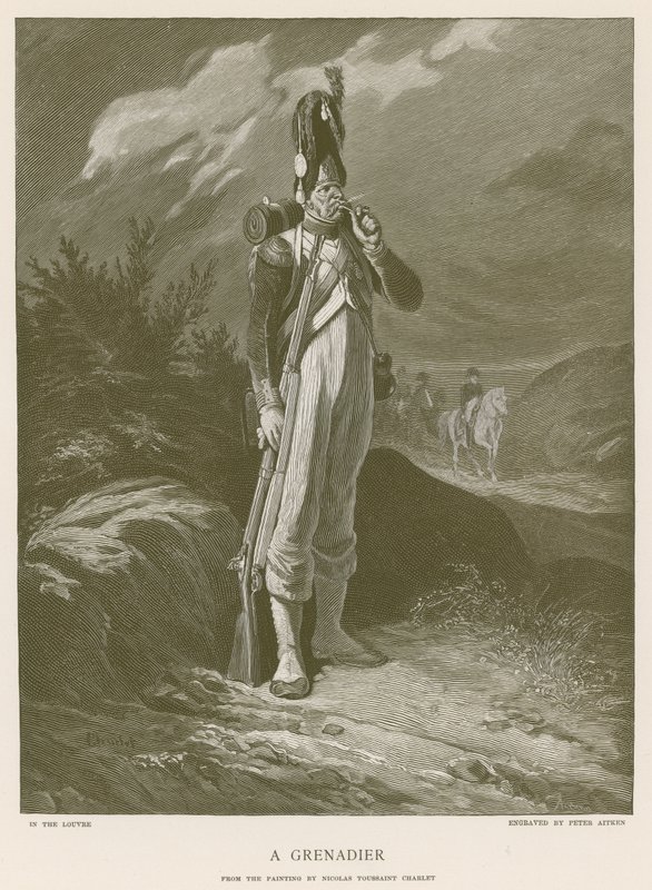 Um granadeiro de Nicolas Toussaint Charlet