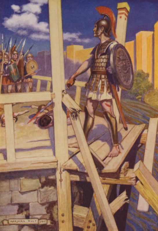 Horácio (lito colorido) de Norman Ault