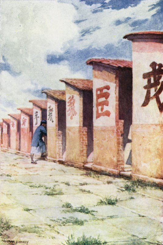 China: Sala de exames (cor litho) de Norman Hardy