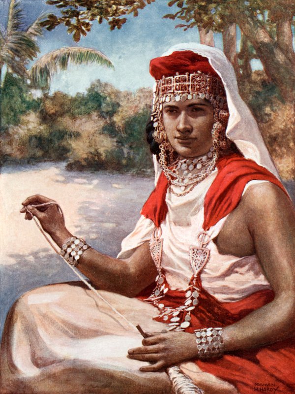 Kabyle mulher da Argélia de Norman Hardy