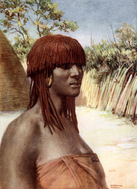 Pondo Girl: África do Sul de Norman Hardy