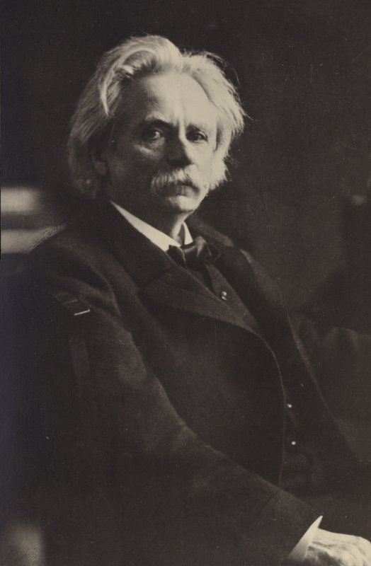 Edvard Grieg, compositor norueguês e pianista (1843-1907) de Norwegian Photographer