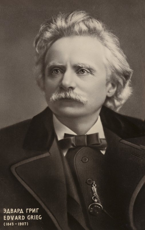 Edvard Grieg, compositor norueguês e pianista (1843-1907) de Norwegian Photographer