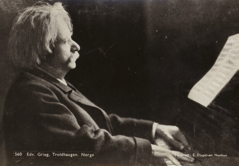 Edvard Grieg em Troldhaugen, Noruega de Norwegian Photographer
