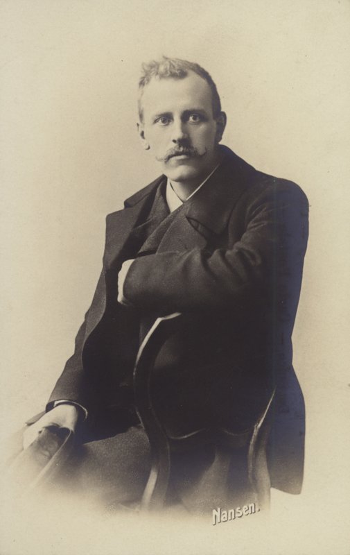 Fridtjof Nansen (1861-1930), explorador norueguês, diplomata e humanitário de Norwegian Photographer