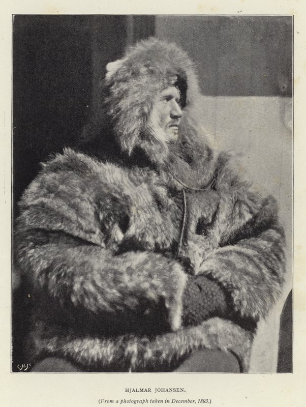 Hjalmar Johansen (foto a p/b) de Norwegian Photographer