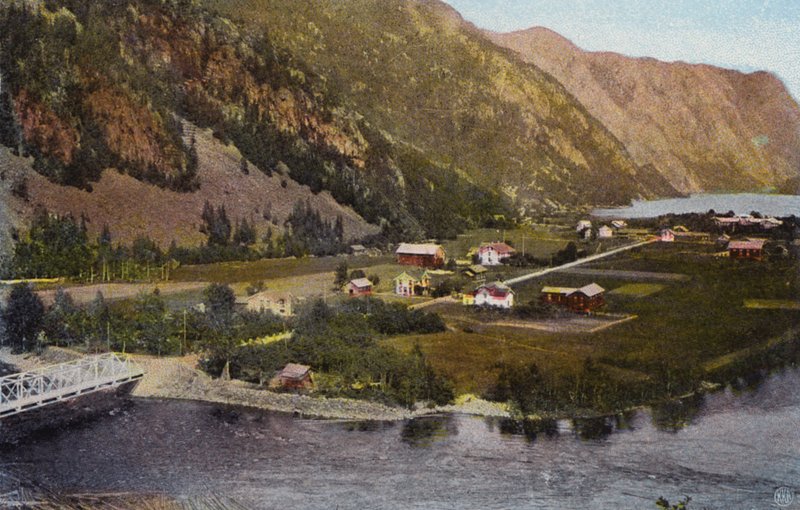 Norge / Noruega: Dalen, Telemarken (fotografia a cores) de Norwegian Photographer