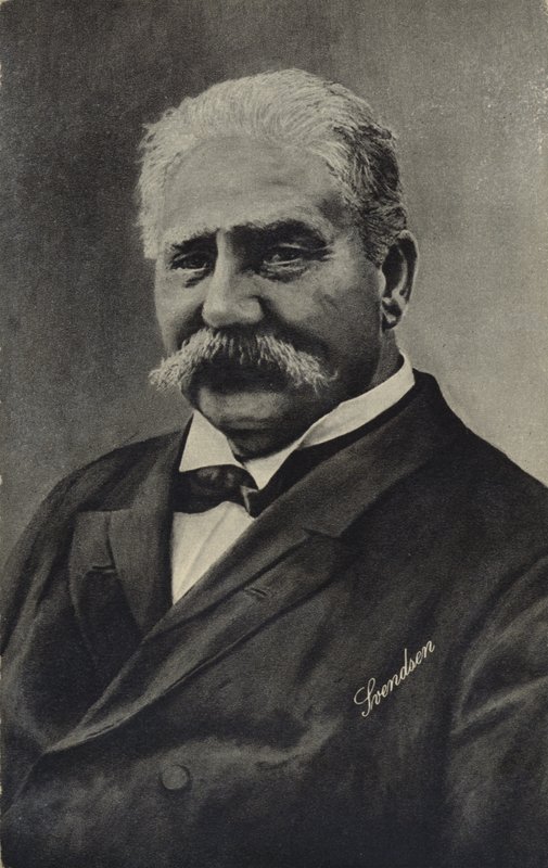 Retrato de Johan Svendsen de Norwegian Photographer