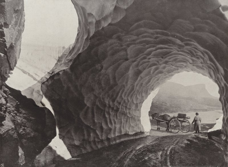 Túnel pela neve, Hauklid Pass de Norwegian Photographer