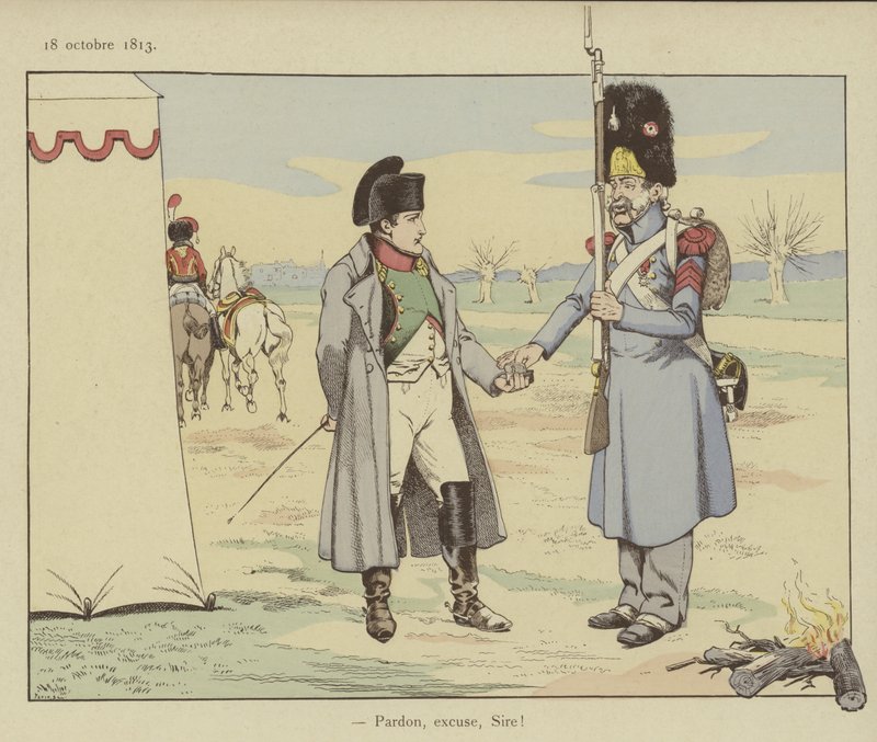Com licença, senhor! 18 de outubro de 1813 de Onfray de Breville Job
