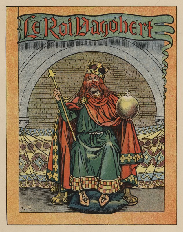 King Dagobert de Onfray de Breville Job