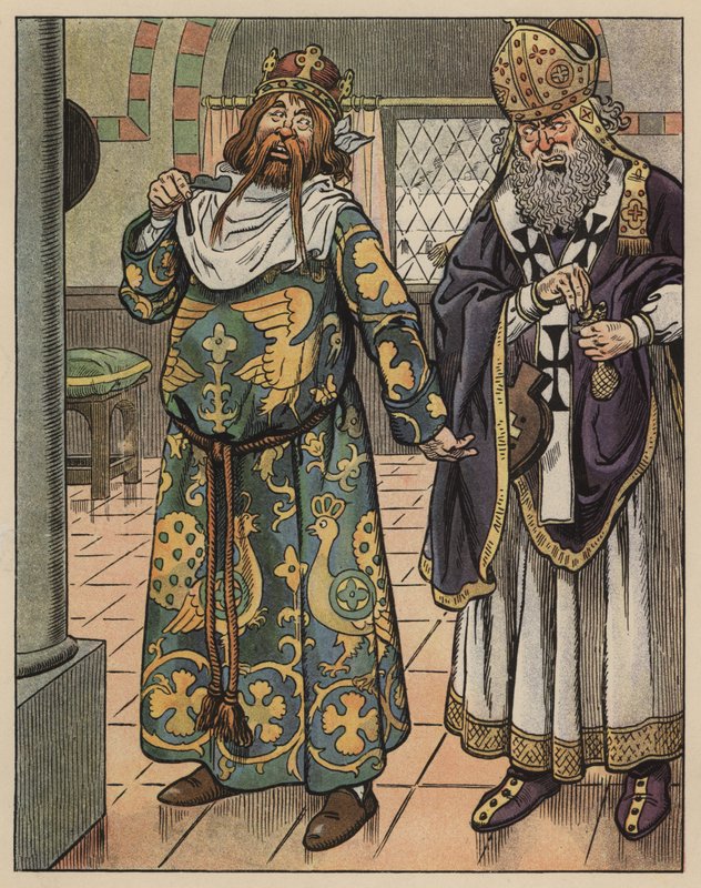 King Dagobert de Onfray de Breville Job