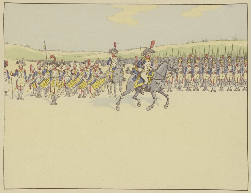 Napoleão é nomeado comandante do exército francês na Itália, 23 de fevereiro de 1796 de Onfray de Breville Job