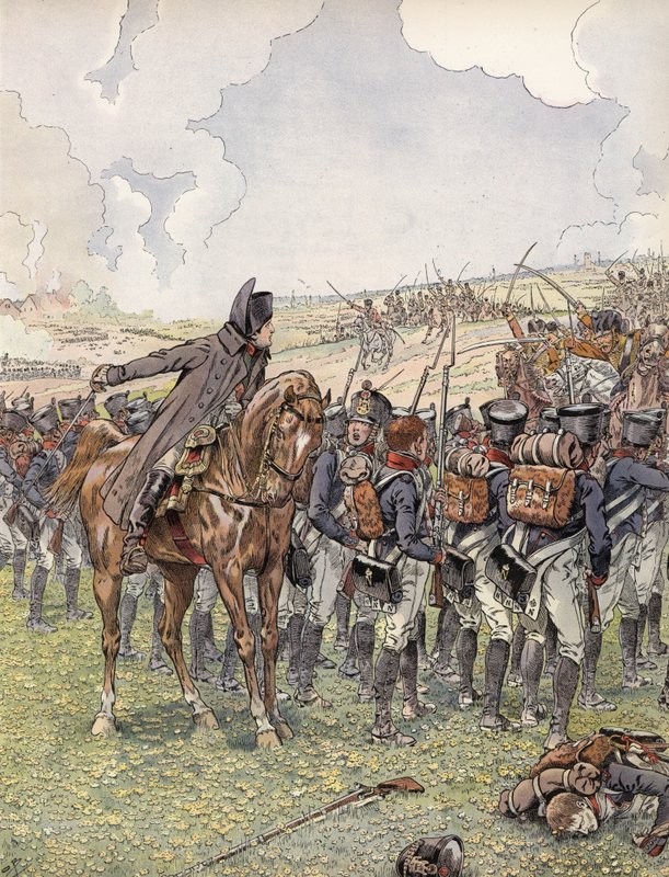 Napoleão em campanha no início de 1813 de Onfray de Breville Job
