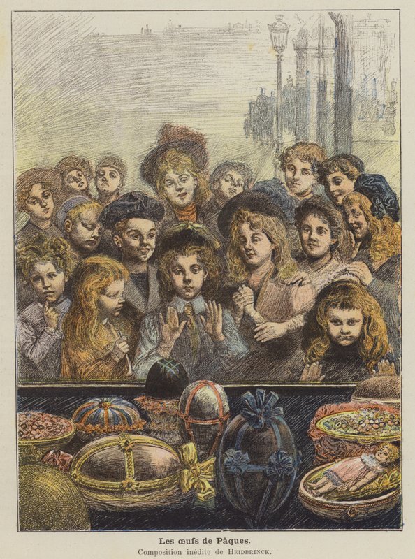 ovos de Páscoa de Oswald after Heidbrinck