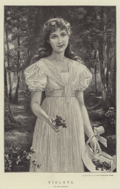 Violetas de Otto Theodor Gustav Lingner