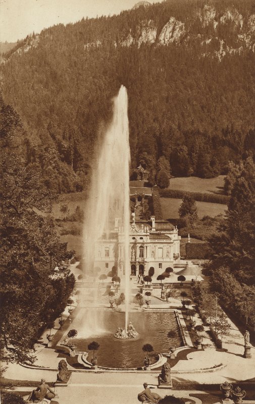 Bavarian Kings-Castle Linderhof, perto de Oberammergau de Otto Ballerstedt