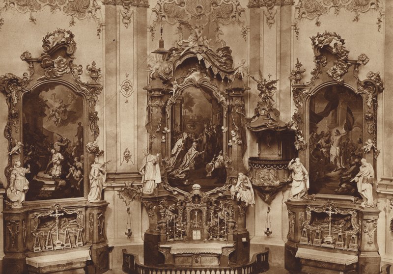 Convento-Igreja de Ettal, Altares Laterais de Otto Ballerstedt