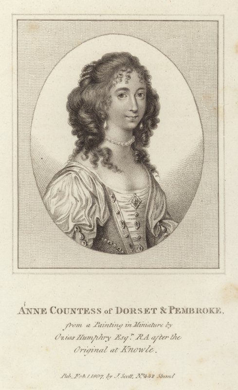 Anne condessa de Dorset e Pembroke de Ozias Humphry