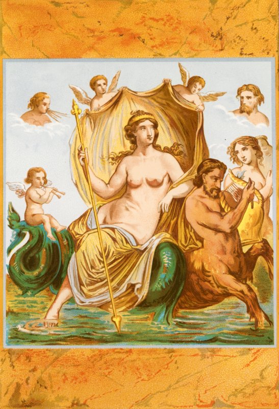O triunfo de Amphitrite de P. Sellier