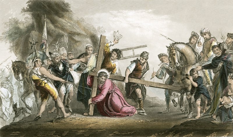 Cristo carregando a cruz de Paolo Veronese