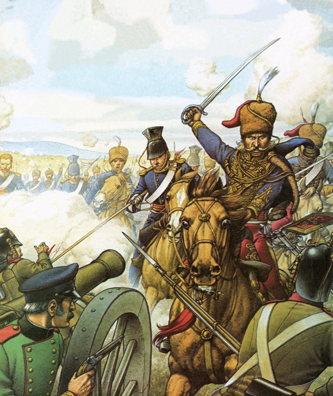 A Carga da Brigada Ligeira de Pat (1907-95) Nicolle