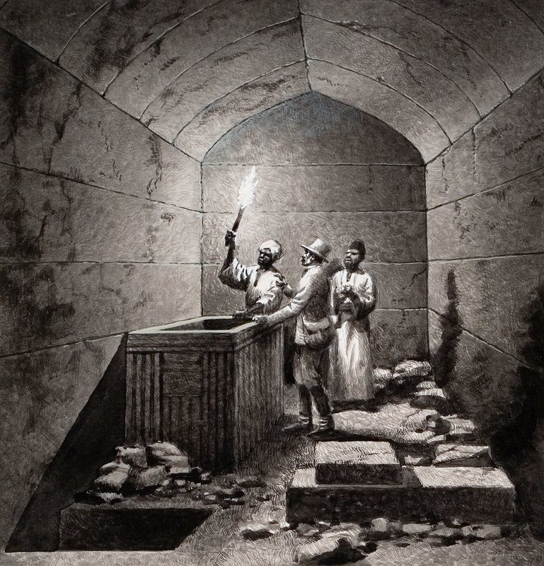 Câmara tumular de Menkaura de Pat (1907-95) Nicolle