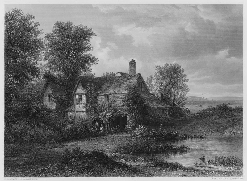 Em Old Hyde Park, a partir da foto na Galeria Vernon (gravação) de Patrick Nasmyth